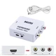 Переходник адаптер HDMI AV RCA тюльпан hdmi2av (811-2) - изображение 1