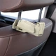 Автодержатель для телефона на подголовник Baseus Backseat Vehicle 2в1 + крюк-вешалка Бежевый - изображение 2
