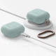 Чехол для наушников с карабином Elago Hang Silicone Case for Airpods 3rd Gen, Mint (EAP3HG-HANG-MT) - изображение 4