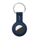 Силиконовый чехол брелок LAUT HUEX TAG for AirTag, Dark Blue (L_AT_HT_NV) - изображение 2