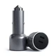 Автомобильное зарядное устройство, адаптер Satechi 40W Dual USB-C PD Car Charger, Space Gray (ST- U2C40CCM) - изображение 4