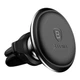 Автомобильный держатель Baseus Magnetic Air Vent Car Mount Holder with Cable Clip, Black (SUGX-A01) - изображение 2
