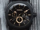 Мужские часы Fossil FS4656 Черный / Коричневый - изображение 4