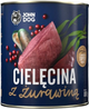 Opakowanie mokrej karmy dla psów John Dog Berry Adult z cielęciną i żurawiną 6 szt x 800 g (5903246845532) - obraz 3