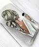 Чохол з потовщеними кутами на Samsung Galaxy S24 :: Дівчина з латте (принт 227) - зображення 3