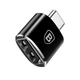 Переходник с USB на Type-C Baseus OTG Adapter Converter (2.4A, 480 Mbps, USB 2.0). Black - изображение 4