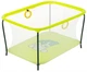 Манеж дитячий ігровий KinderBox люкс Жовтий собачка з дрібною сіткою (R 5521) - зображення 1