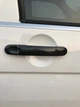 Накладки на ручки (натуральний карбон) 4 ручки для Volkswagen T5 Transporter 2003-2010 рр - зображення 2