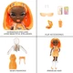 Кукла Rainbow High 5 серия Michelle St. Charles Orange - Рейнбоу Хай Мишель Сент-Чарльз, с аксессуарами - 583127 - изображение 5