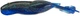 Силікон Keitech Noisy Flapper 3.5" (5 шт / уп) ц:413 black blue (153703) 1551.12.72 - изображение 2