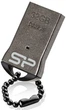 Флеш-накопичувач SiliconPower USB 2.0 Touch T01 32Gb Black no chain metal (SP032GBUF2T01V3K) - изображение 2