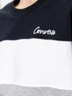 Свитшот женский Converse Women'S Knit Pullover 10024524-027 M Серый/Белый/Черный с принтом (194434080452) - изображение 4