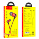 Наушники HOCO Platinum built-in microphone M85 red - изображение 3