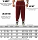 Спортивные штаны плотные Big Sam 1352 красные, размер XL - изображение 5