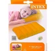Надувная флокированная водонепроницаемая подушка Intex Plus универсальная удобная яркая компактная 43 x 28 x 9 см. Orange - изображение 3