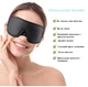 Маска для сна и отдыха с дышащим эффектом Silenta 3D Breath Синяя - изображение 5