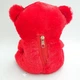 Светящийся, говорящий плюшевый мишка Тедди с сердцем Teddy bear Красный (2560) - изображение 3