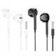 Проводные Наушники с микрофоном Hoco M101 Crystal joy wire-controlled earphones with microphone Black - изображение 2