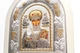 Ікона Миколая Чудотворця 18x22см на білому дереві (MA/E3108/WH-BX) - зображення 5