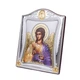 Икона Ангела Хранителя Prince Silvero 15,5x19,5см с разноцветной эмалью в серебряной рамке с позолотой - изображение 2