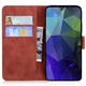 Чехол-книжка Deexe Tiger для Motorola Moto G85 - Brown - изображение 2