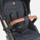 Детская прогулочная коляска El Camino Dynamic Pro ME 1053G Special Black Черный (ME 1053G) - изображение 4