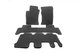 Килимки EVA (3 ряди, чорні) для Toyota Land Cruiser Prado 120 2002-2009 рр - зображення 1