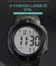 Часы наручные спортивные водостойкие электронные SYNOKE 1560 army green зеленые - изображение 3