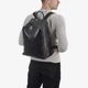 Рюкзак чоловічий шкіряний великий InBag Backpack m01299 Чорний - зображення 2