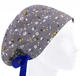 Медицинская шапочка женская HeadwearUniverse универсальная принт Цветочки - изображение 1