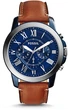 Чоловічий годинник Fossil FS5151 / Коричневий - зображення 1