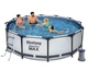 Бассейн каркасный Bestway 56418 Steel Pro Max 366х100см + фильтр-насос - изображение 1