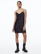 Платье короткое летнее женское H&M 061025162 42 Черное (6666000221995) - изображение 3
