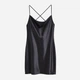 Платье короткое летнее женское H&M 061025162 42 Черное (6666000221995) - изображение 7
