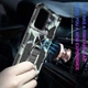 Чохол Military Shield для Samsung Galaxy A54 / A546 протиударний бампер з підставкою Turquoise - зображення 2