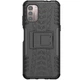 Чехол Armor для Nokia G21 / G11 бампер противоударный с подставкой Black - изображение 6