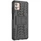 Чехол Armor для Motorola Moto G32 бампер противоударный с подставкой Black - изображение 3