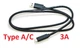 Кабель Data cable Dell USB-A - USB-C (Type A/C) 3.1 Gen2, 3A 1 метр, 0CW3D-AA10-15T - зображення 1