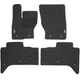 Коврики в салон Inliner для Land Rover Range Rover '13-21 Olimp Design из экокожи черные с шильдиками (комплект) - изображение 1