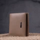 Практичный женский кошелек с монетницей из натуральной кожи KARYA Women's wallet 21381 Бежевый - изображение 7