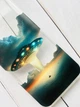 Прозорий чохол на Samsung Galaxy A32 Тарілка UFO (принт 241) - зображення 2