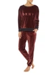 Жіночі кофти YI2419303 DKNY S 601 - burgundy бордовий - изображение 4