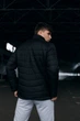 Стьобана демісезонна куртка Intruder S Чорна К-936 - зображення 3