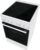 Плита Gorenje електрична склокерамічна, 62л, конвекція, 50x60см, білий - изображение 4