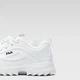 Sneakersy damskie Fila Distorter FFW0148-10004 40 (9US) 25 cm Białe (5904862446035) - obraz 4