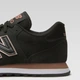 Buty sportowe damskie z siatką na platformie do kostki New Balance 500 GW500BR 37.5 24.9 cm Czarne z brązowym (5904862462073) - obraz 4