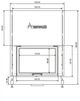 Каминная топка A.caminetti Flat 75×50 - изображение 4