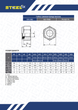 Гайка М27 самостопорная DIN982 10, цинк, М Steelfix (049300) - изображение 2