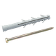 Дюбель з шурупом 10х80 APS-H з ш/г нейлон М Steelfix 5 шт (058382) - зображення 1