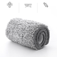 Моющая швабра с ведром комплект для мытья полов Proffi Home EasyMop, складная ручка, ведро с отжимом на 4.5л Белая с серым - изображение 2
